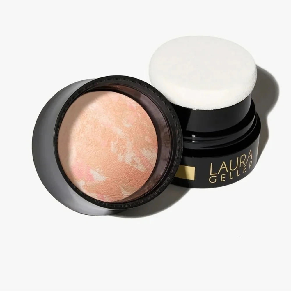Laura Geller Baked Illuminating Foundation: Porcelain, .05oz (Travel Size), NIB